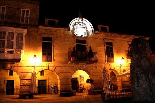 Pazo De Mendoza Hotel Baiona Exterior foto